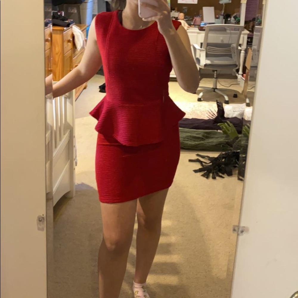 ✨NEW WITH TAGS💋Red Bodycon Fancy Dress